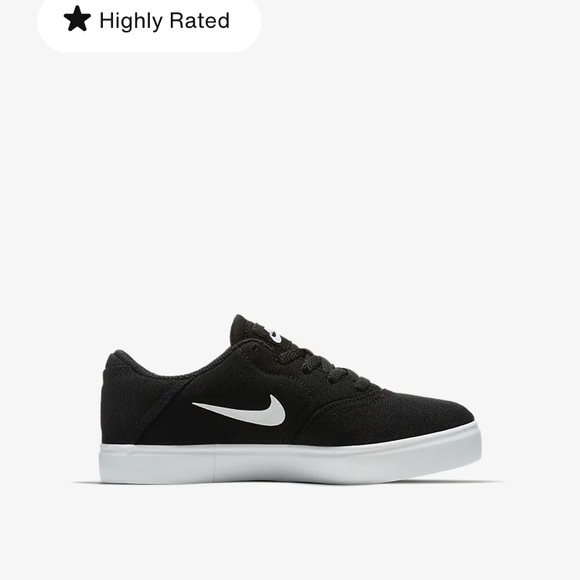 NIB-Nike SB Check Canvas Little Kids' Skate Shoes - Picture 6 of 10